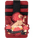 Porte-cartes Loungefly Harry Potter ouvert montrant les compartiments pour cartes