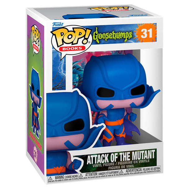 Vue détaillée de la figurine Funko POP Goosebumps Attack of the Mutant avec finition soignée