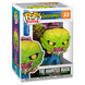 Détail de la figurine Funko POP The Haunted Mask, montrant le masque hanté et les couleurs vives du personnage.