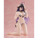 Figurine Overlord Albedo en maillot imprimé vache de 13cm vue de face sur fond blanc