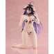 Détail de la figurine Albedo TAITO montrant le motif cow-print et les finitions soignées