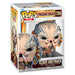 Vue latérale de la figurine Funko POP Elder Greyback Predator 2 avec détails précis et boîte collector