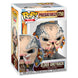 Vue latérale de la figurine Funko POP Elder Greyback Predator 2 avec détails précis et boîte collector