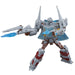 Figurine avec 2 blasters équipés, prête pour l'action