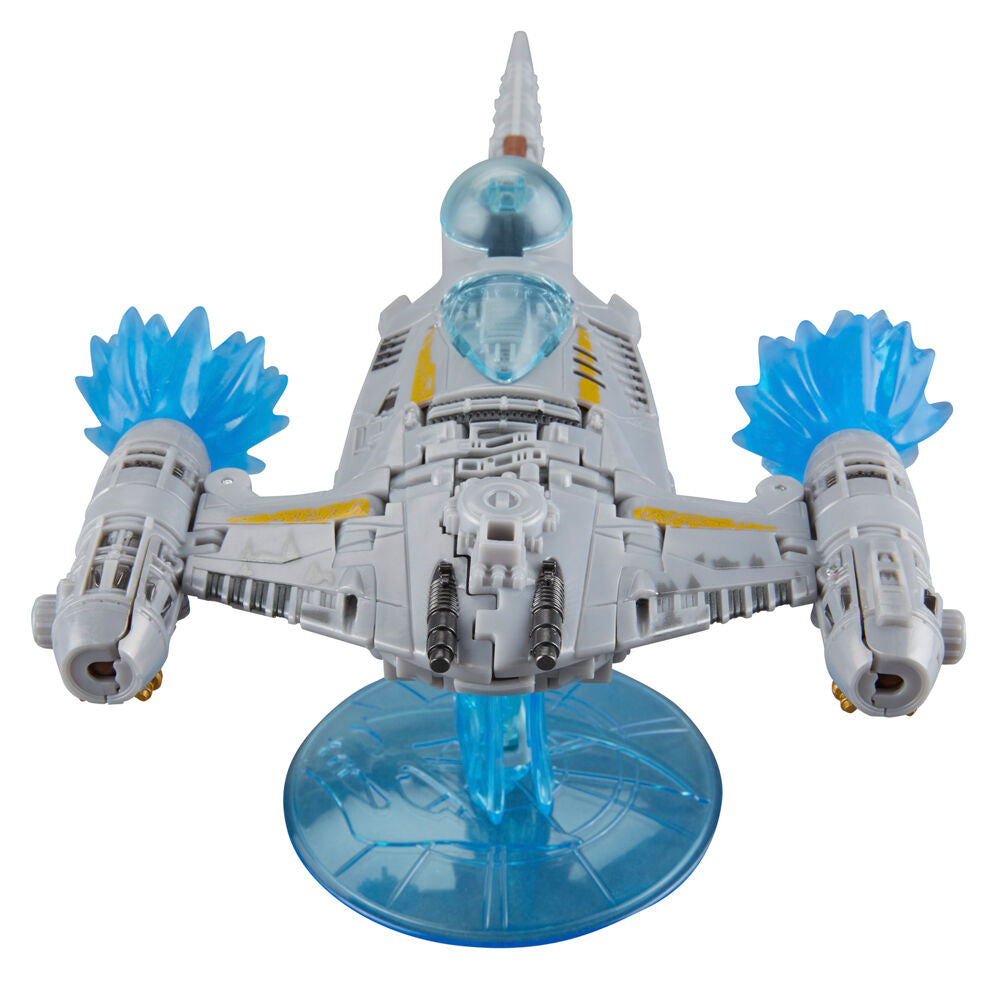 Détail des 6 effets de combat inclus avec la figurine Star Wars Mandalorian