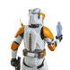 Photo de la figurine Clone Commander Cody de 15 cm avec blaster et autres équipements