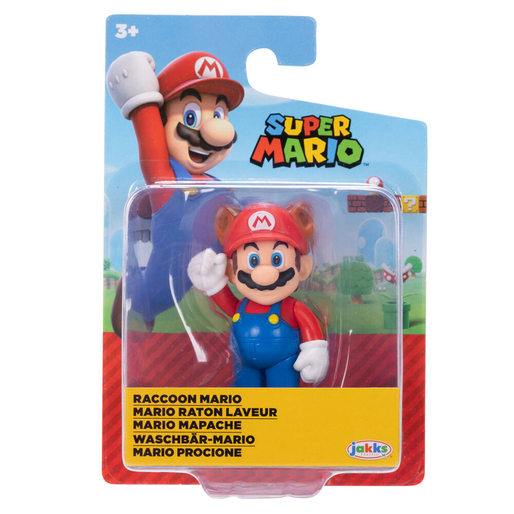 Profil latéral de la figurine Super Mario Bros articulée 6cm
