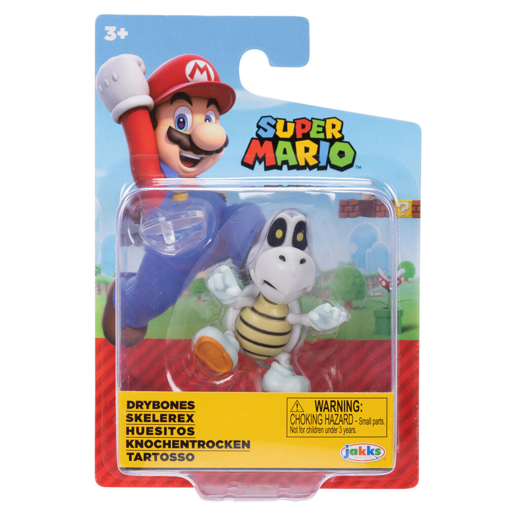 Présentation de la boîte d'origine JAKKS PACIFIC de la figurine Super Mario Bros