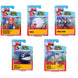 Figurine Super Mario Bros 6cm vue de face avec détails articulés