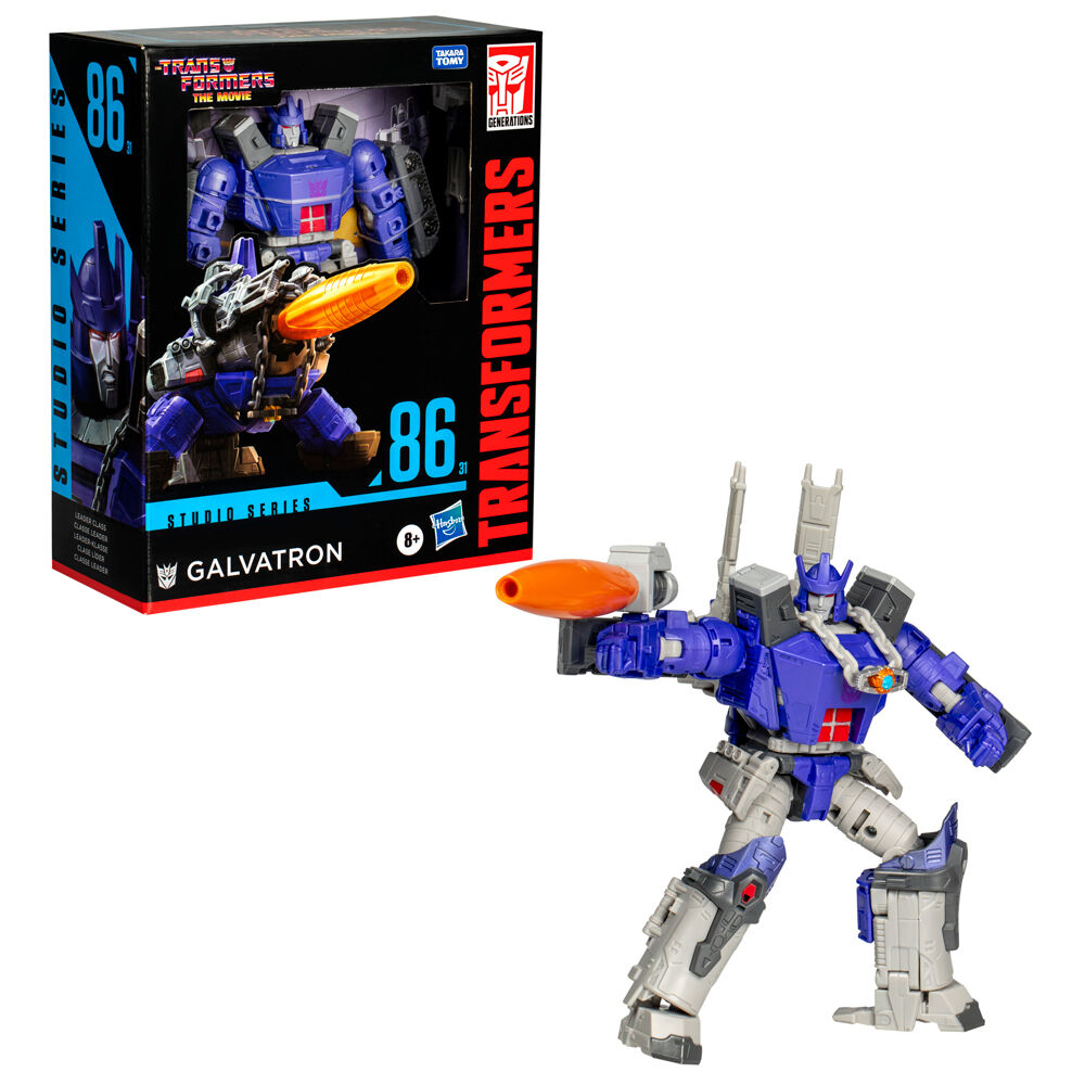 Figurine Galvatron posée en mode canon galactique avec canons latéraux visibles