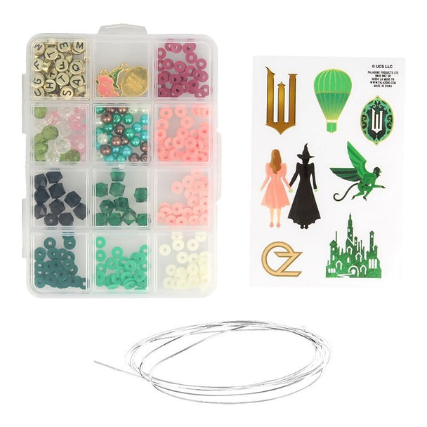 Set Wicked de perles téléphoniques PALADONE présenté sur fond blanc, montrant les différentes perles colorées et leur design unique