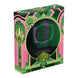 Vue rapprochée du design détaillé de la lampe Elphaba Wicked en acrylique