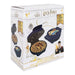 Boîte du gaufrier UNCANNY BRANDS avec logo Harry Potter et blason Hogwarts