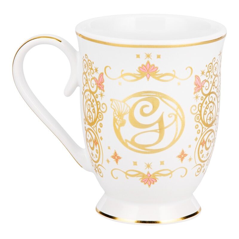 Ensemble de cinq images du mug Wicked Glinda illustrant différents angles et détails du produit