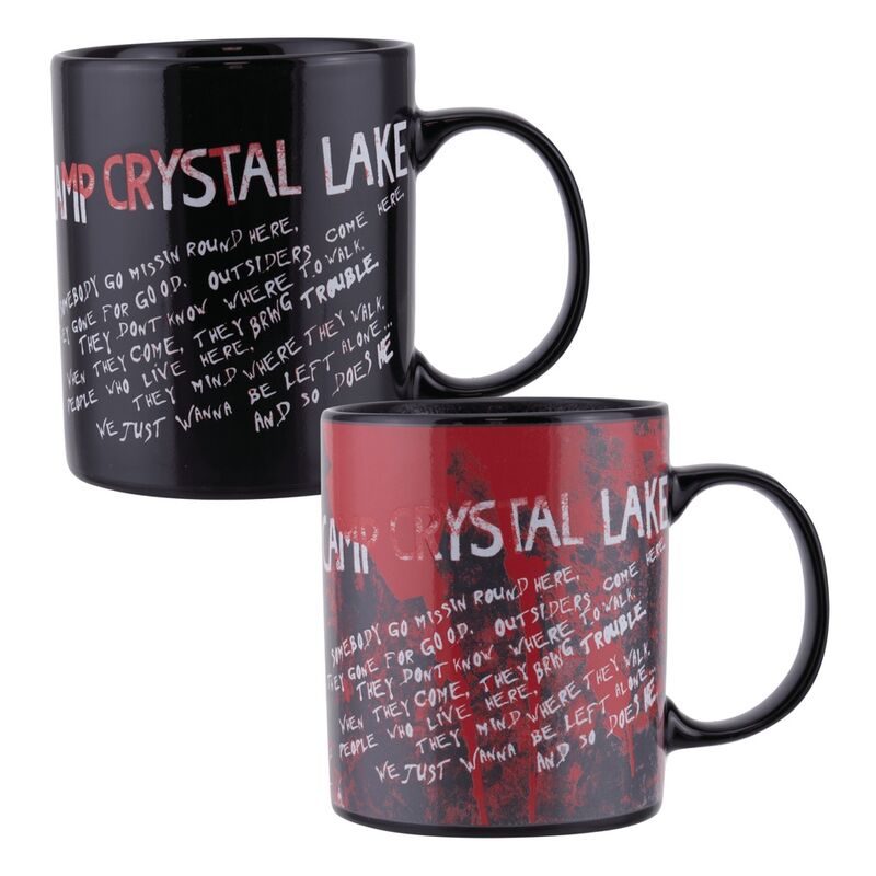 Packaging officiel PALADONE du mug Friday the 13th Jason avec visuel complet