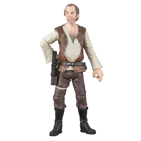 Photo de la figurine Doctor Evazan Star Wars avec ses accessoires posés à côté