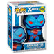 Figurine Funko POP en vinyle de 9 cm représentant Apocalypse des X-Men en position iconique, emballée dans sa boîte cadeau.