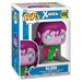 Vue rapprochée de la figurine Funko POP Marvel X-Men Blink avec détails colorés et boîte collector