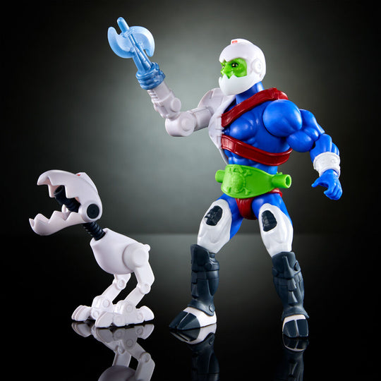 Image arrière de la figurine articulée Mouse-Jaw Turtles of Grayskull 14cm MATTEL