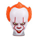 Lampe IT Pennywise 24cm vue de face avec éclairage allumé sur fond sombre