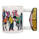 Vue rapprochée du design unique du mug My Hero Academia signé PALADONE