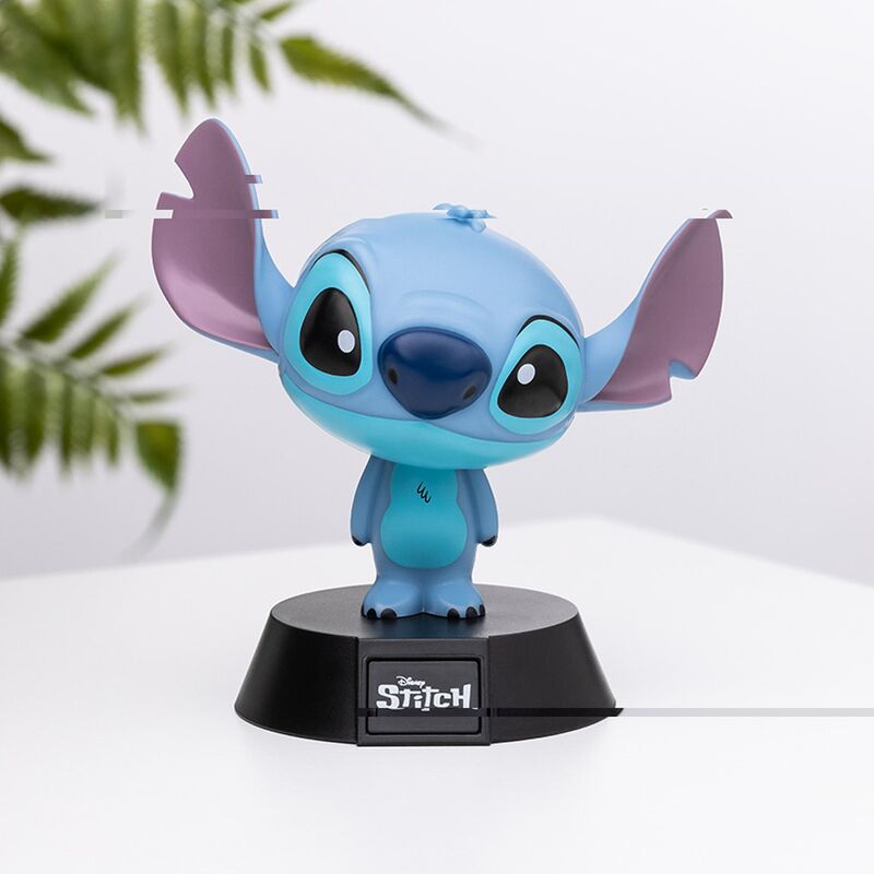 Emballage officiel PALADONE de la lampe Stitch Disney, montrant le design et la marque.