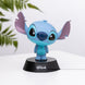 Emballage officiel PALADONE de la lampe Stitch Disney, montrant le design et la marque.
