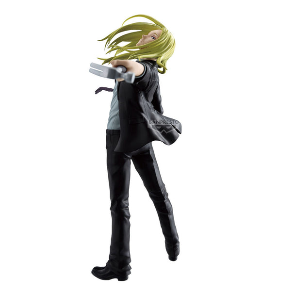 Figurine Sakamoto Days Shishiba Vibration Stars vue de face avec détails précis et couleurs vives