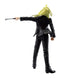 Profil gauche de la figurine Shishiba Vibration Stars montrant la posture dynamique et les finitions soignées