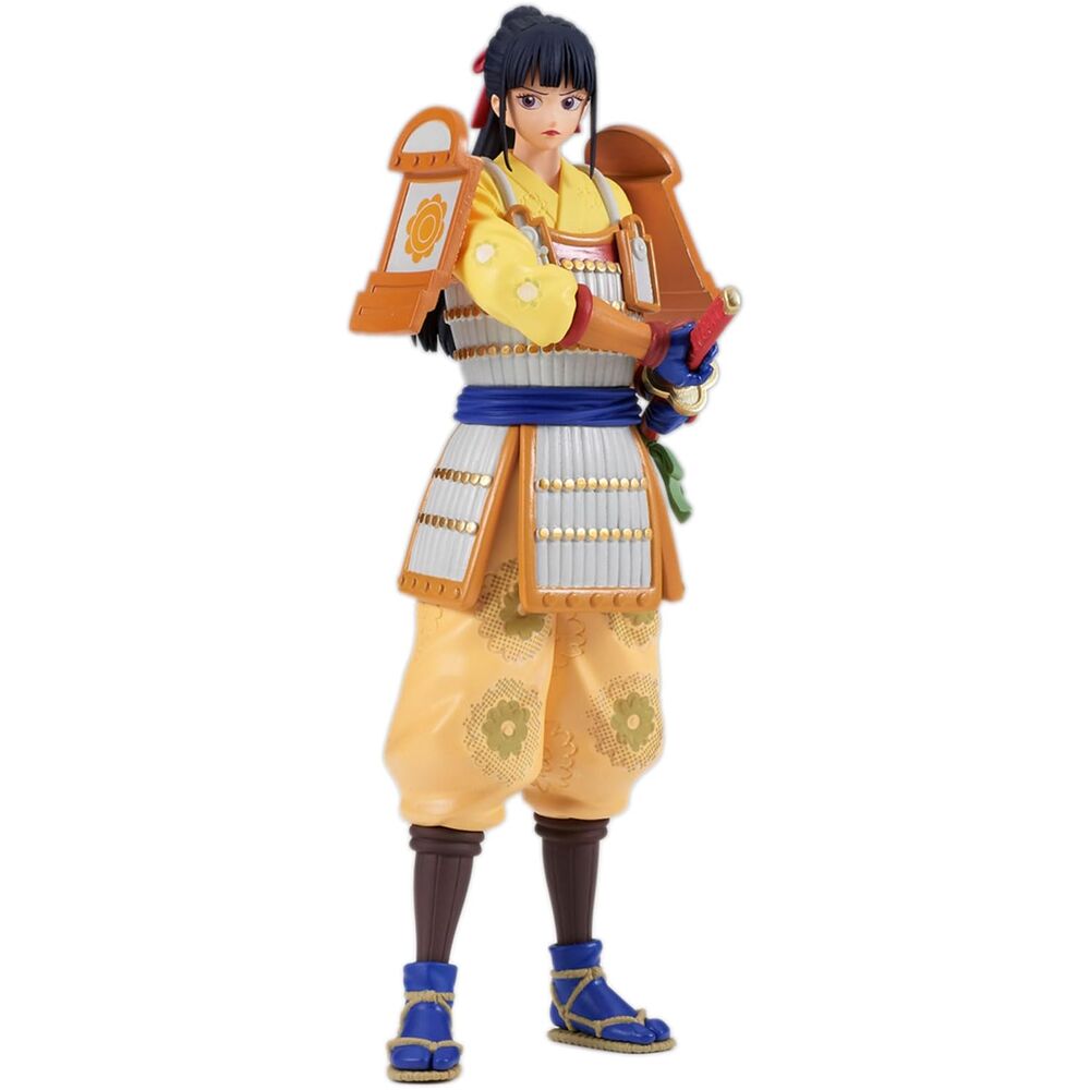 Figurine The Grandline Series Extra Kikunojo en pose dynamique sur fond neutre