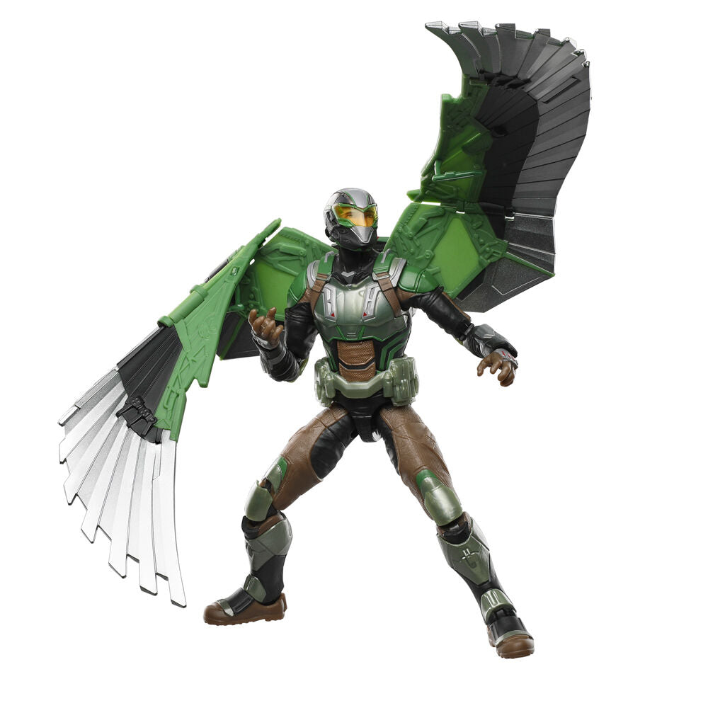 Présentation de la figurine Falcon avec casque et équipement détaillé