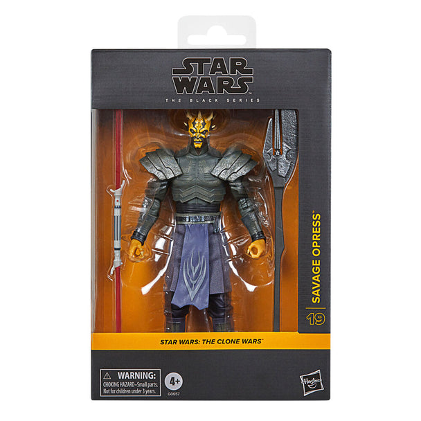 Figurine articulée Savage Opress 15 cm vue de face avec détails précis