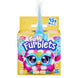 Vue rapprochée du bec du Furblet Dah-Tee mini Furby pour activer les sons amusants