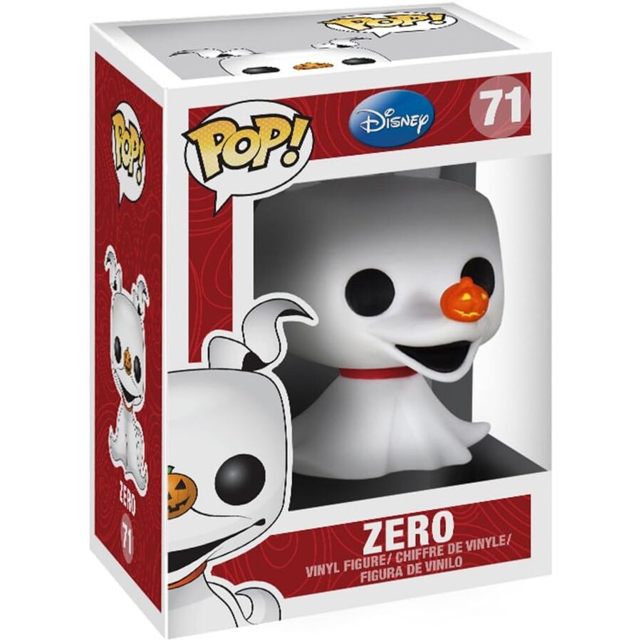 Image latérale de la figurine POP Zero, exposée hors de sa boîte sur fond blanc