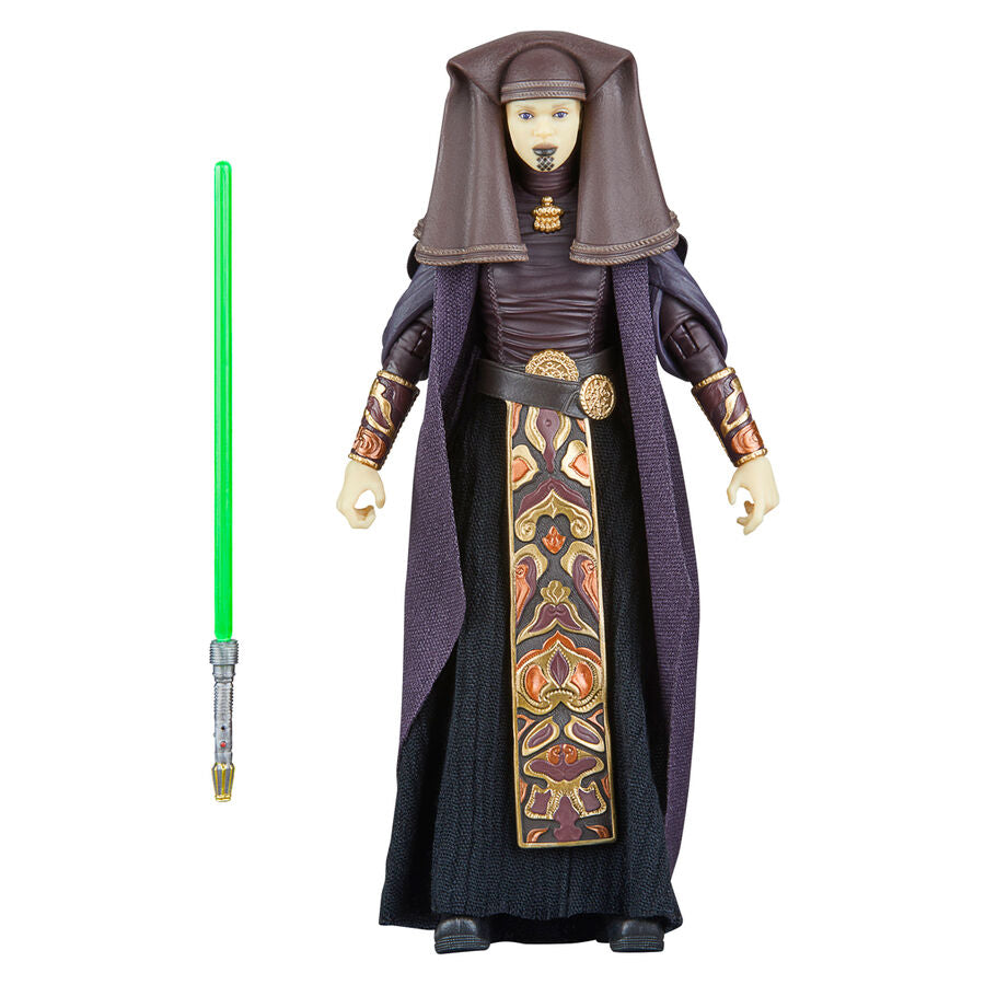 Détail du visage articulé de la figurine Luminara Unduli HASBRO 15cm