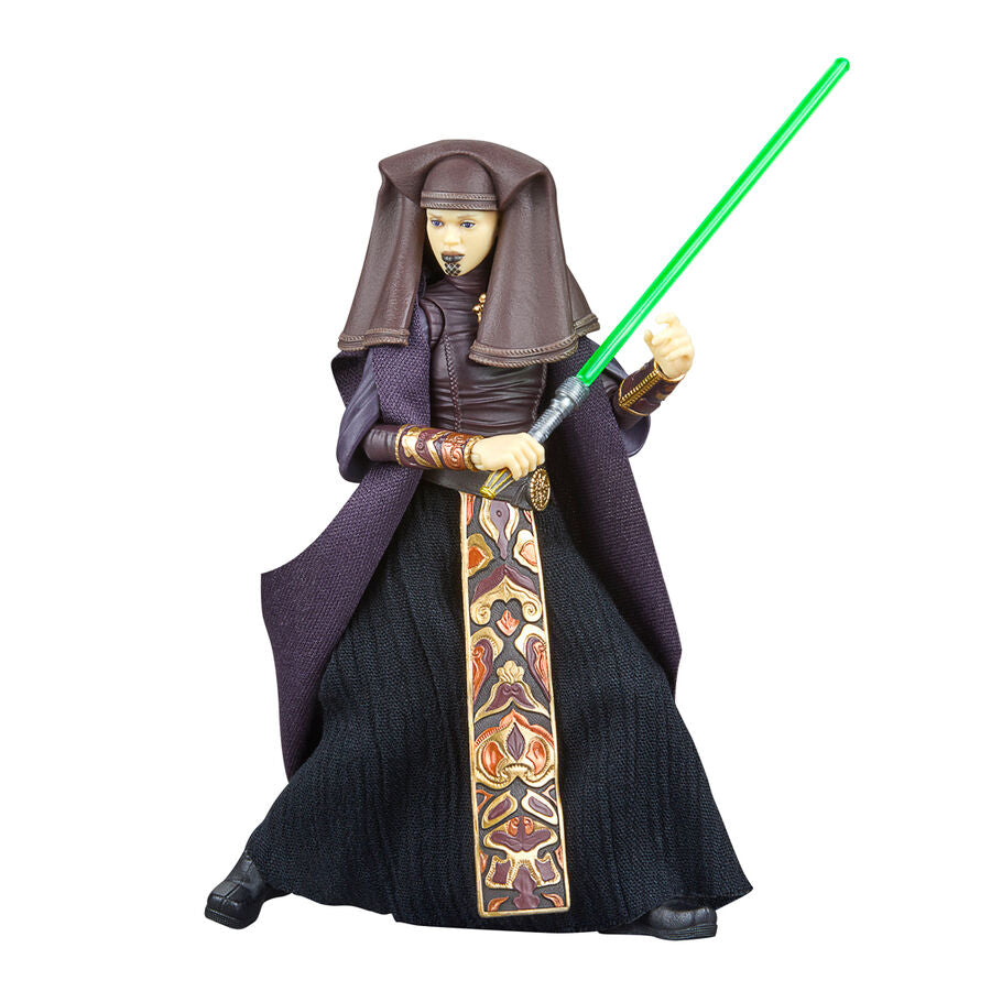 Figurine Luminara Unduli en position de combat avec accessoires Star Wars