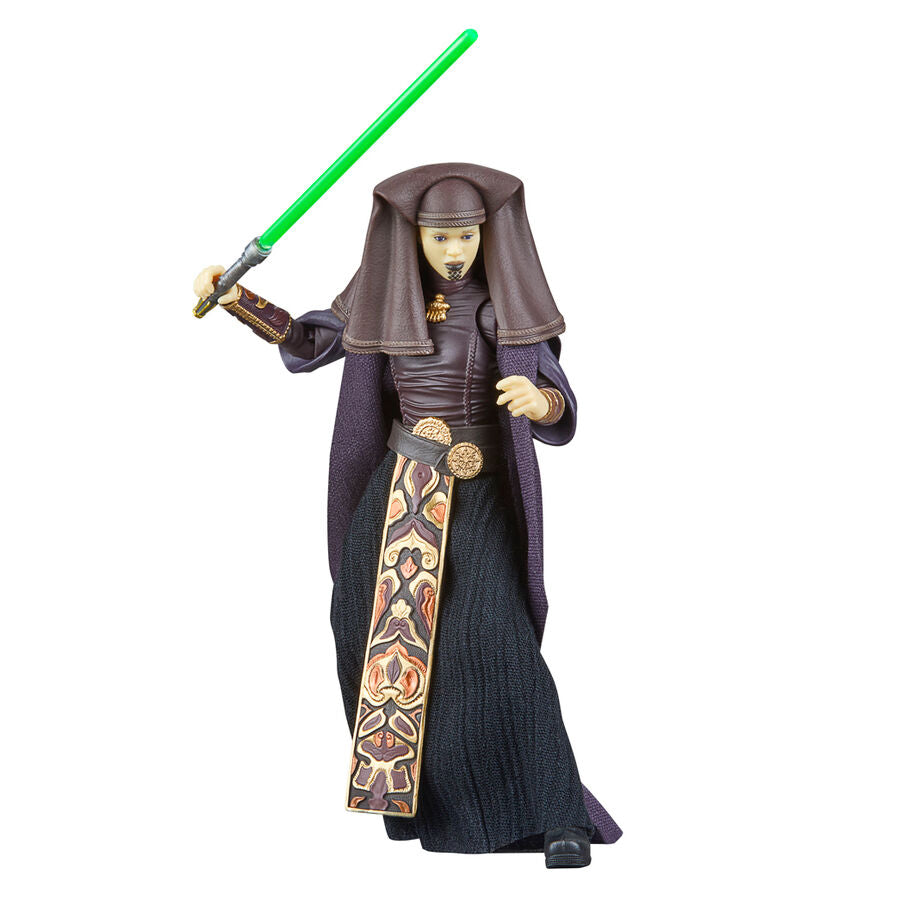 Vue latérale de la figurine Luminara Unduli articulée The Black Series