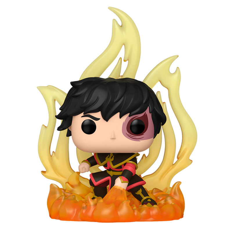 Figurine Funko POP Deluxe Zuko de 14,8 cm en vinyle, présentée dans sa boîte cadeau officielle FUNKO