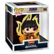 Vue rapprochée de la figurine Zuko Avatar The Last Airbender Funko POP Deluxe montrant les détails soignés du visage et des vêtements