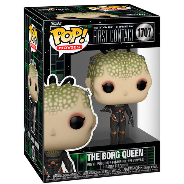 Figurine Funko POP Borg Queen de Star Trek First Contact en vinyle de 9 cm dans sa boîte cadeau officielle FUNKO