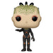Vue rapprochée de la figurine Funko POP Borg Queen Star Trek First Contact montrant les détails du vinyle et l'emballage