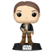 Vue latérale de la figurine Funko POP Fern de la série Star Wars Skeleton Crew, présentée dans un emballage collector