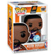 Détail de la figurine Funko POP Kevin Durant Suns avec sa boîte collector visible en arrière-plan