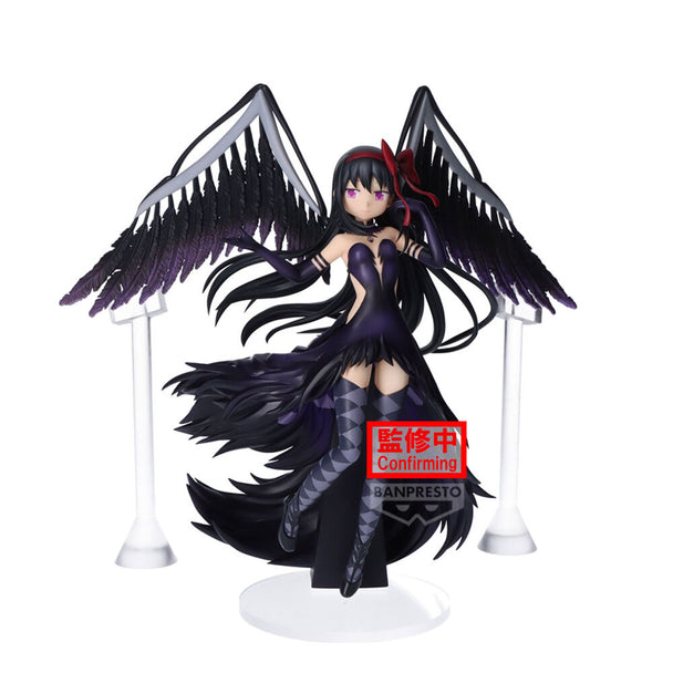 Figurine Homura Devil de Madoka Magica vue de face avec détails précis et couleurs vives