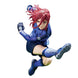 Figurine Blue Lock Hyoma Chigiri de 10cm vue de face avec détails précis