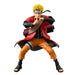 Figurine Naruto Uzumaki Grandista 22cm en pose dynamique avec kunai, vue avant détaillée