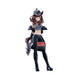 Vue de face de la figurine Umamusume Pretty Derby Matikanetannhauser de 23 cm par BANPRESTO, montrant les détails du visage et de la tenue.
