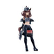 Vue de face de la figurine Umamusume Pretty Derby Matikanetannhauser de 23 cm par BANPRESTO, montrant les détails du visage et de la tenue.