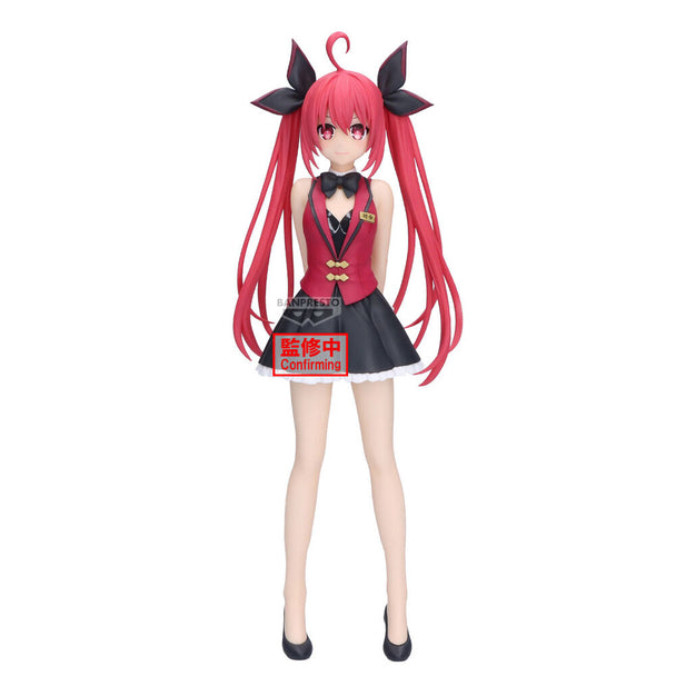 Figurine Kotori Itsuka Glitter & Glamorous de 21 cm en vue de face avec détails brillants et couleurs vives