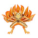 Profil gauche de la figurine Kurama BANPRESTO montrant les griffes et la posture dynamique